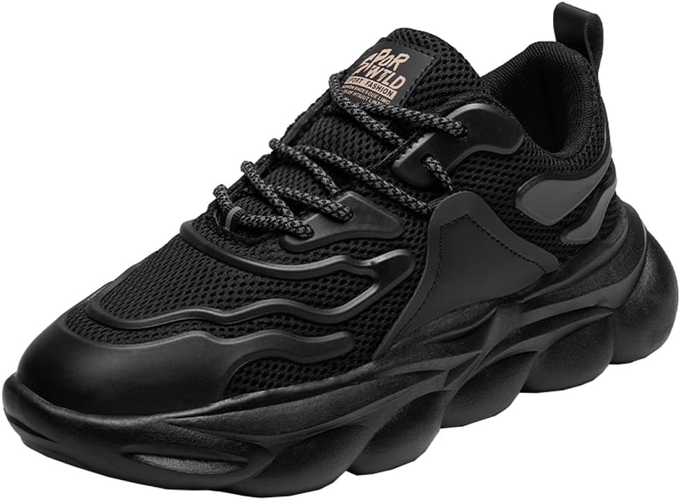 Breathable Mesh Casual Chunky Sneakers Lightweight Road Running Jogging Walking Shoes