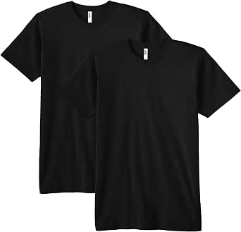 American Apparel Unisex Adult Fine Jersey T-Shirt, Style G2001, Multipack
