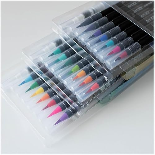 Miniatura 5 de Art 101 Creative Tools - Bolígrafos de pincel, surtido, 8 bolígrafos/paquete, 3 paquetes/caja (73024)