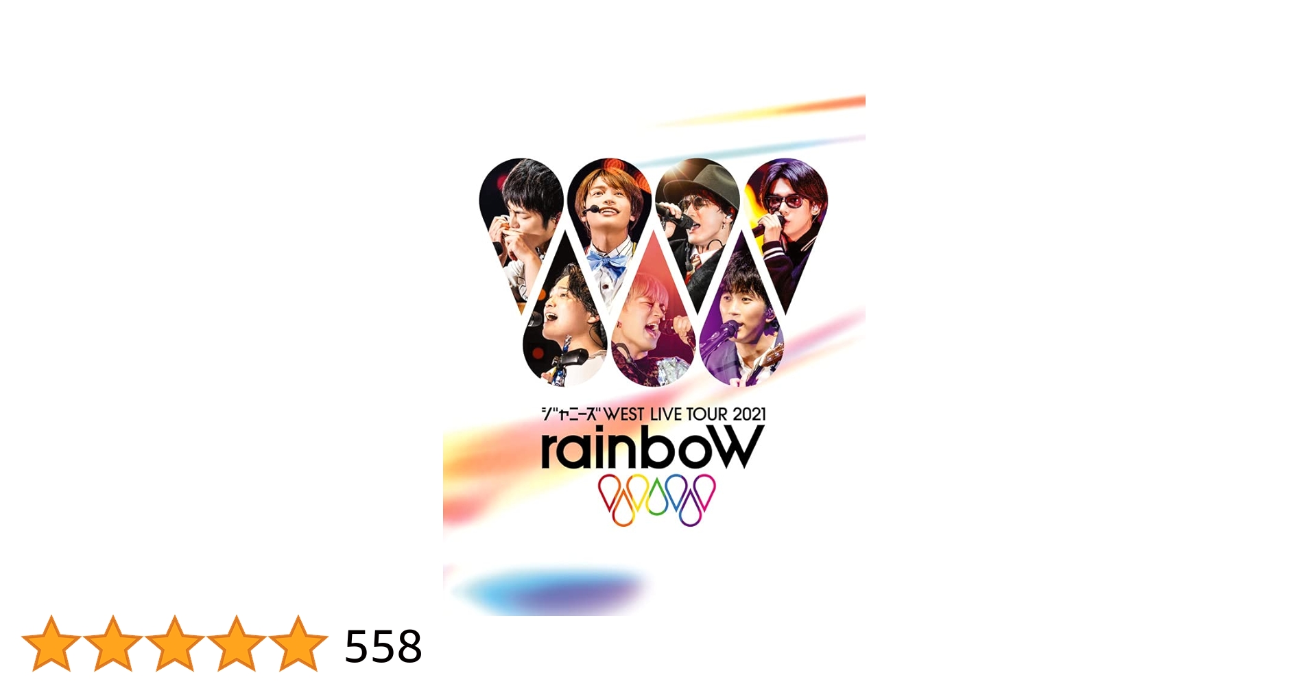 ジャニーズWEST LIVE TOUR 2021 rainboW　Blu-ray 61ssHAKlfFL.jpg_BO30,255,255,