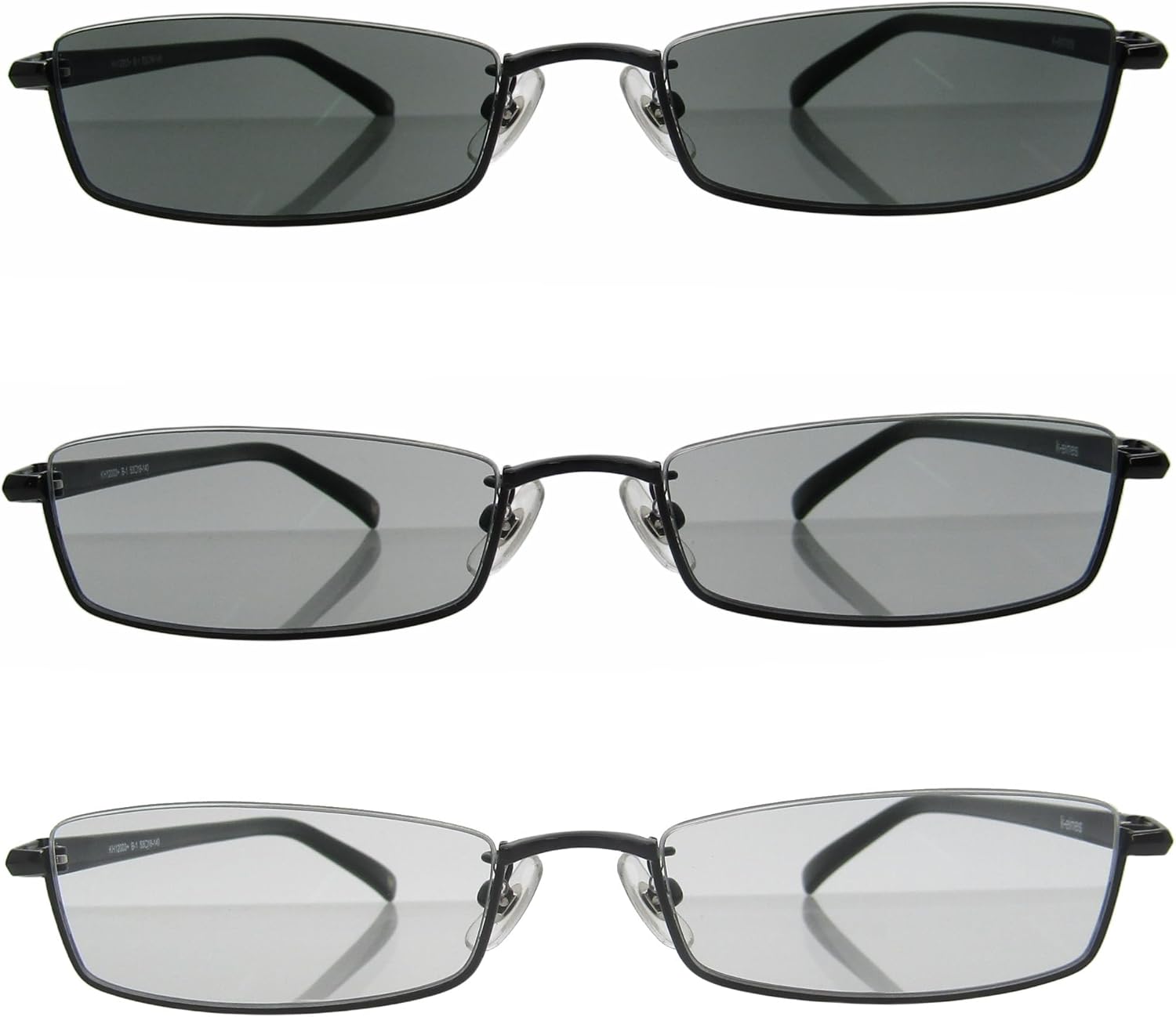 [k－eines] 車内でも色が変わる 可視光調光 サングラス おしゃれ TR90 スタイリッシュ ウェリントン UV ブルーライト