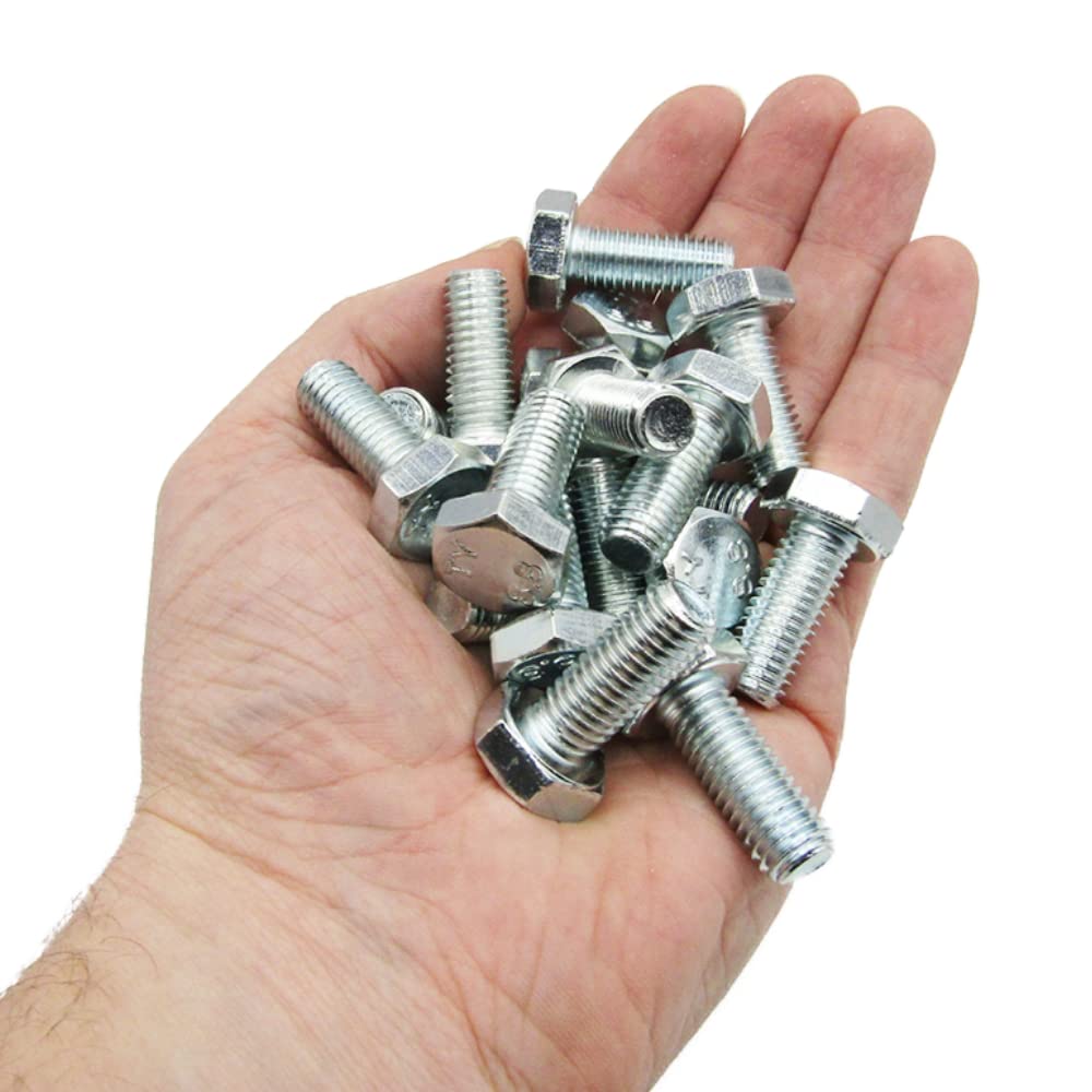 MroMax M10 Bullone Esagonale M10-1,5 X 40 Mm UNC Bulloni A Vite A Testa Esagonale In Acciaio Inox 304 Completamente Filettati, 10 Pezzi - Foto 6