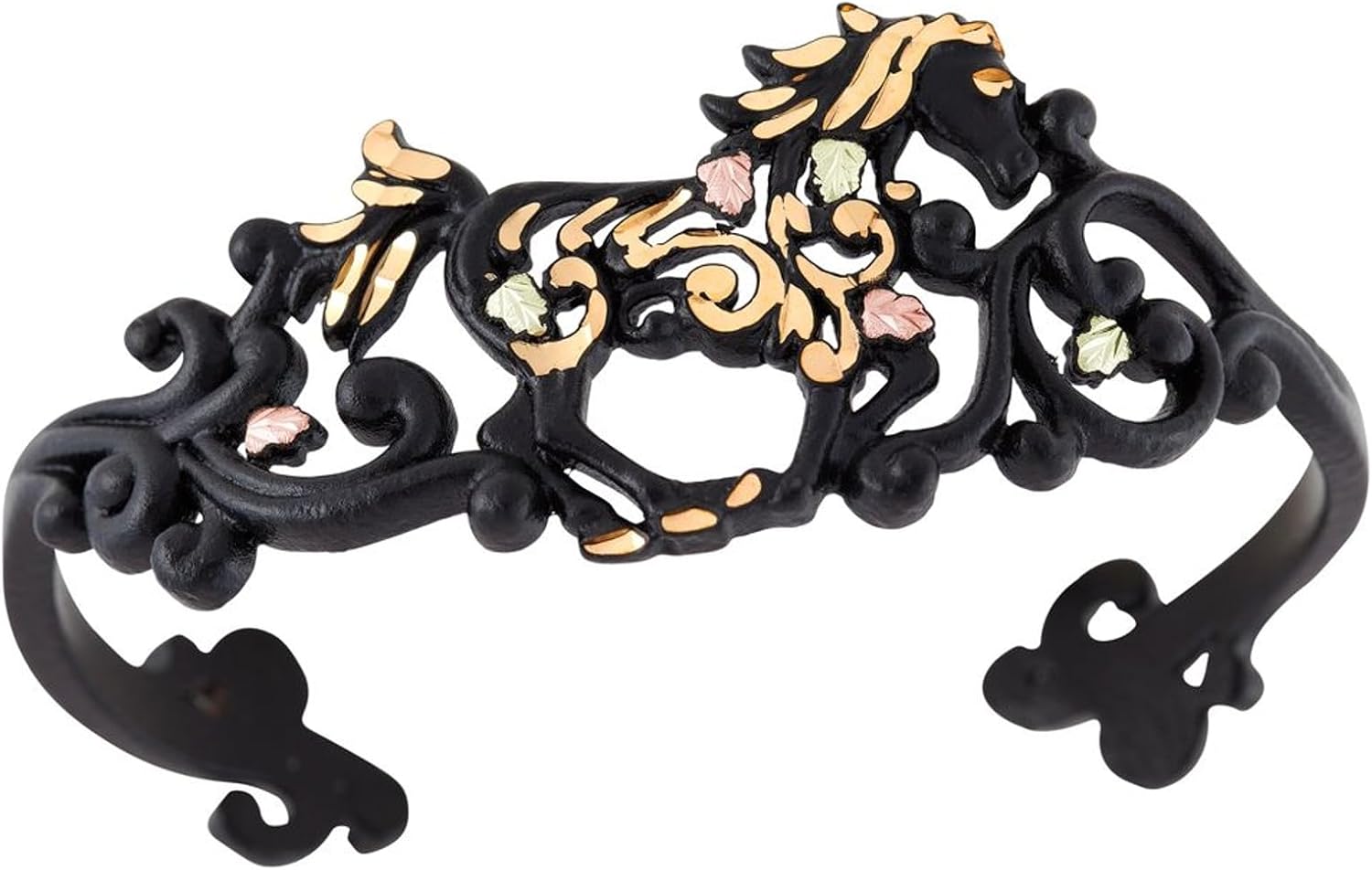Black Hills Gold Black Powder Horse Bracelet