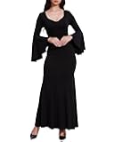 Halloween Dress Fancy Costume Women Cosplay Witch Vampire Dress Floor Length