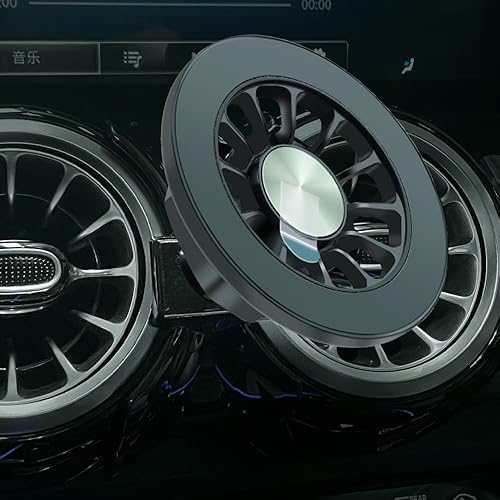 Miniatura 4 de BEERTE Se adapta a Magsafe Soporte de coche para Mercedes Benz GLB Clase 2020-2024 20 imanes fuertes Soporte magnético para teléfono para iPhone 15,