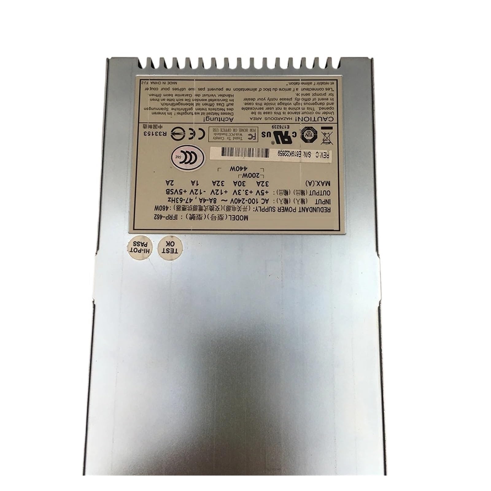 TPKMVGAP 460W Power Supply 9273CPSU-0010 IFRP-462
