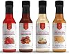 Nish Coffee Strawberry, Caramel, White Chocolate, Petibor Flavored Syrup Set of 4 4x250 Milliliters