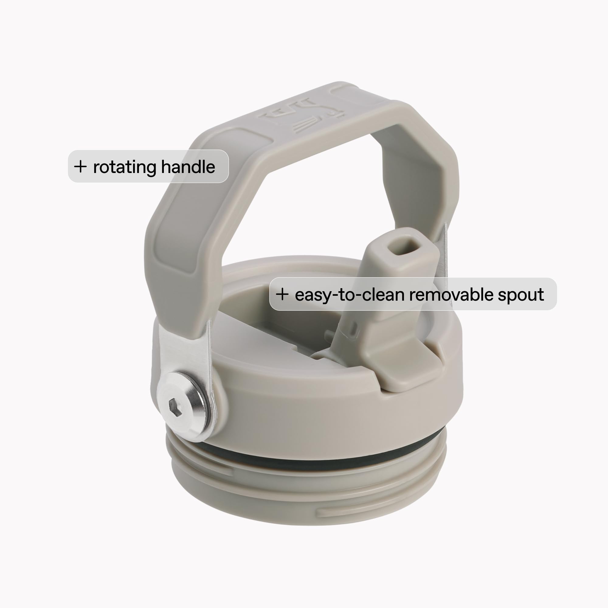 Stanley IceFlow Flip Straw 2.0 Botella de agua de 473,6 g | Paja integrada para viajes y deportes | Ligero y resistente a fugas | Acero inoxidable termo | Libre de BPA | Negro