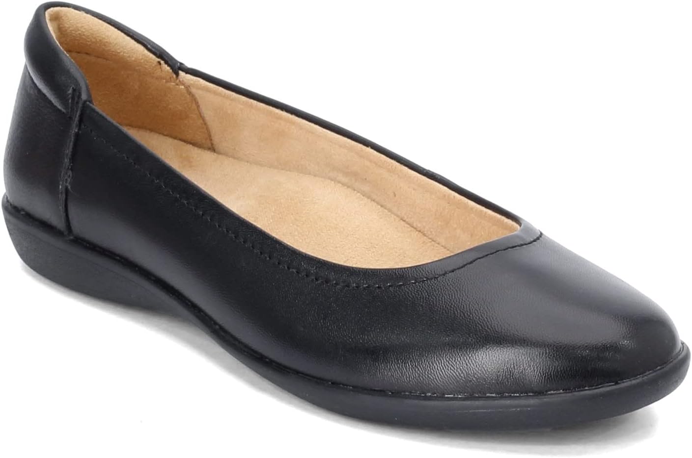 Women's Flexy Ballet Flat, Black, 6 M US