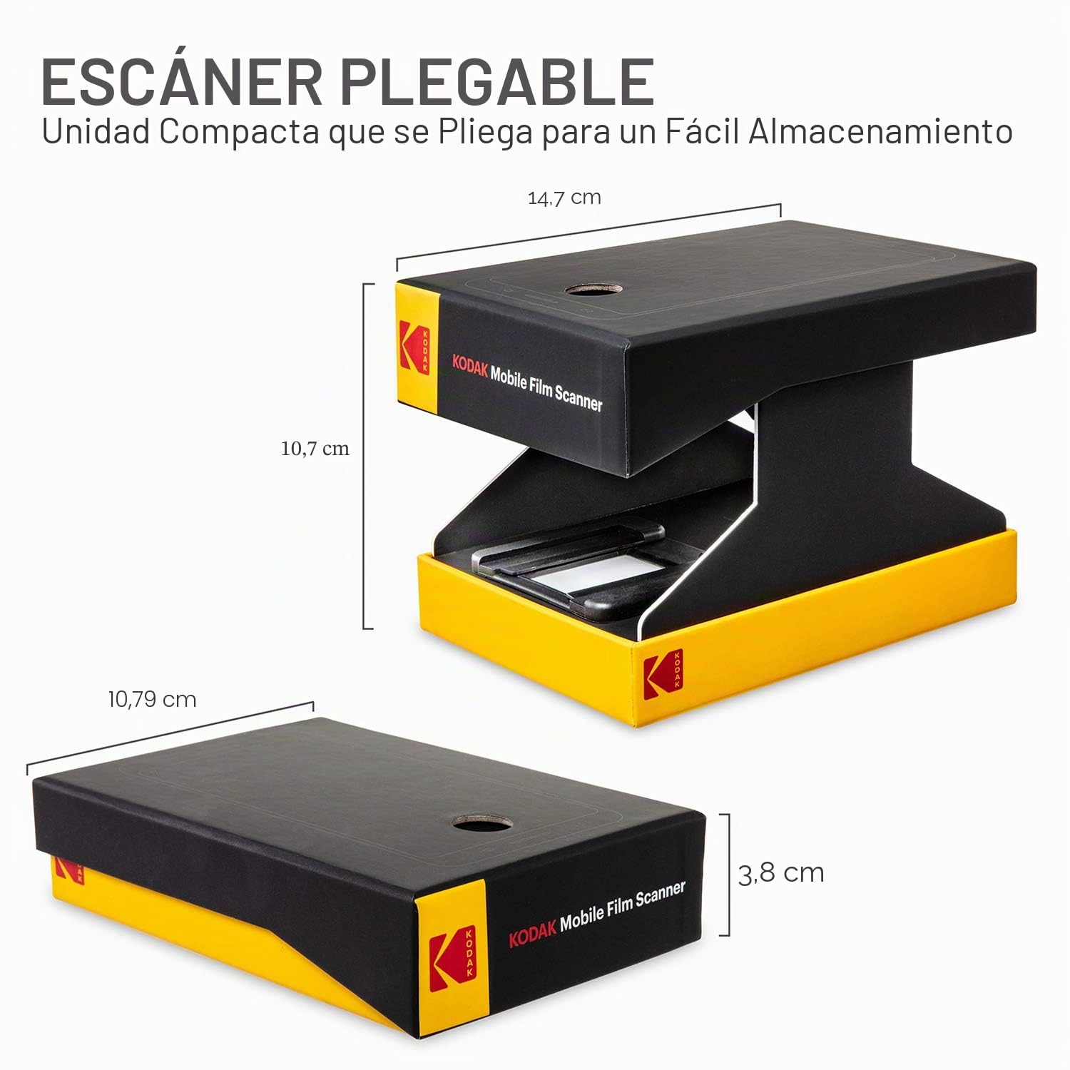 KODAK Escáner de película móvil 35 mm Diapositivas Smartphone