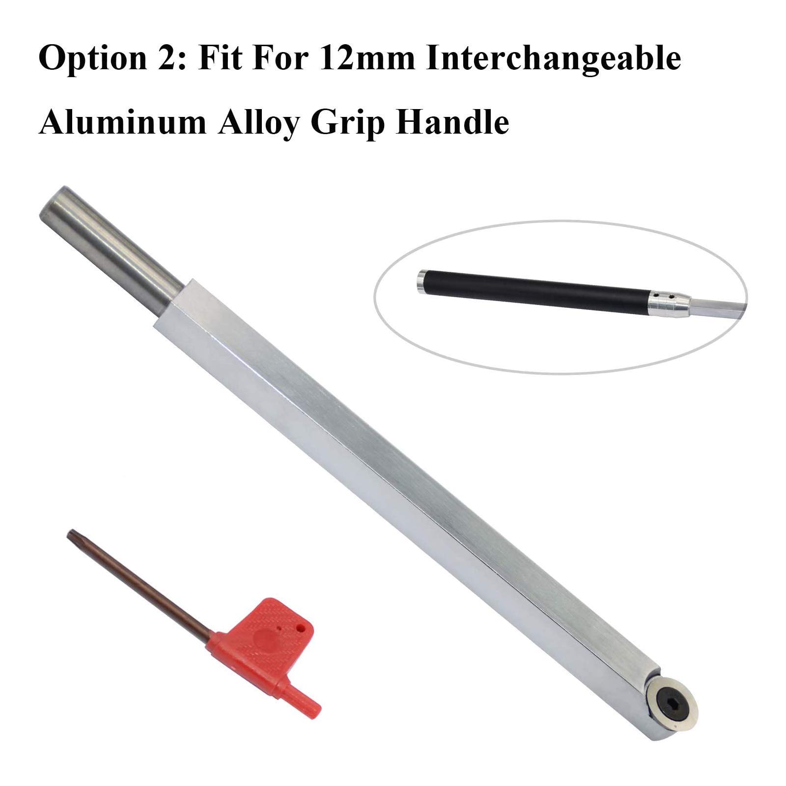 Scalpello, Utensile per Tornitura Del Legno Punta in Metallo Duro Scalpello per Tornio Barra Degli Strumenti con Inserto Rotondo in Metallo Duro Ci0 16 Mm per Hobbisti Del Legno o Fai da Te N