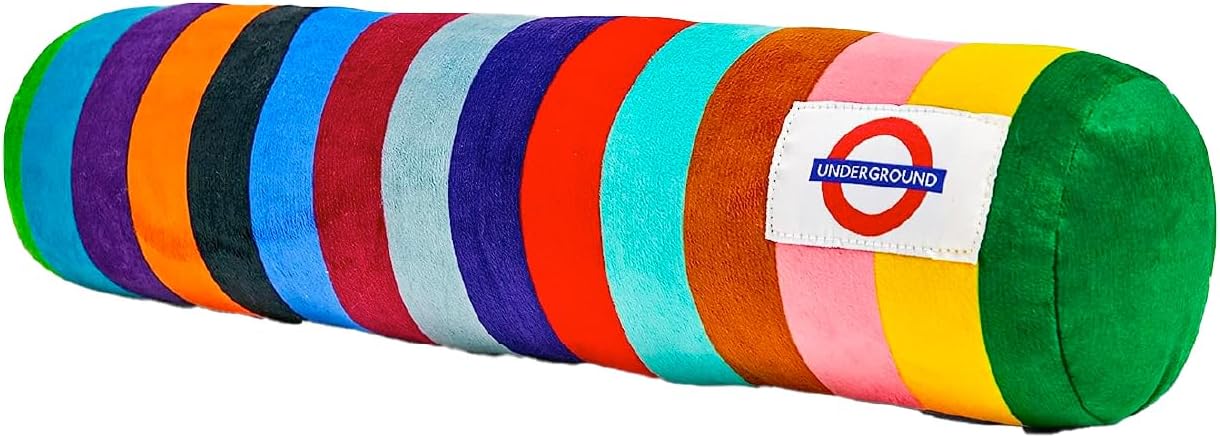 Underground Lines Colour Cushion