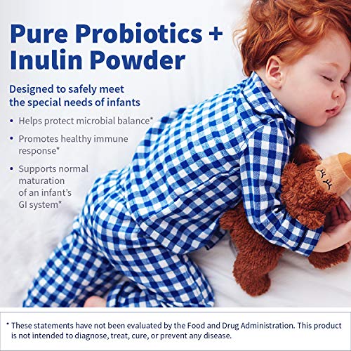 Klaire Labs Ther-Biotic Baby - Infant Probiotic Powder - Bifidobacterium Infantis & More - Gut & Immune Support Baby Probiotics - Hypoallergenic - Mix With Breast Milk Or Food (120 Servings) #TOP1