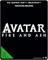 Avatar: Fire and Ash - Limited Steelbook [4K UHD + Blu-ray + Bonus Blu-ray]