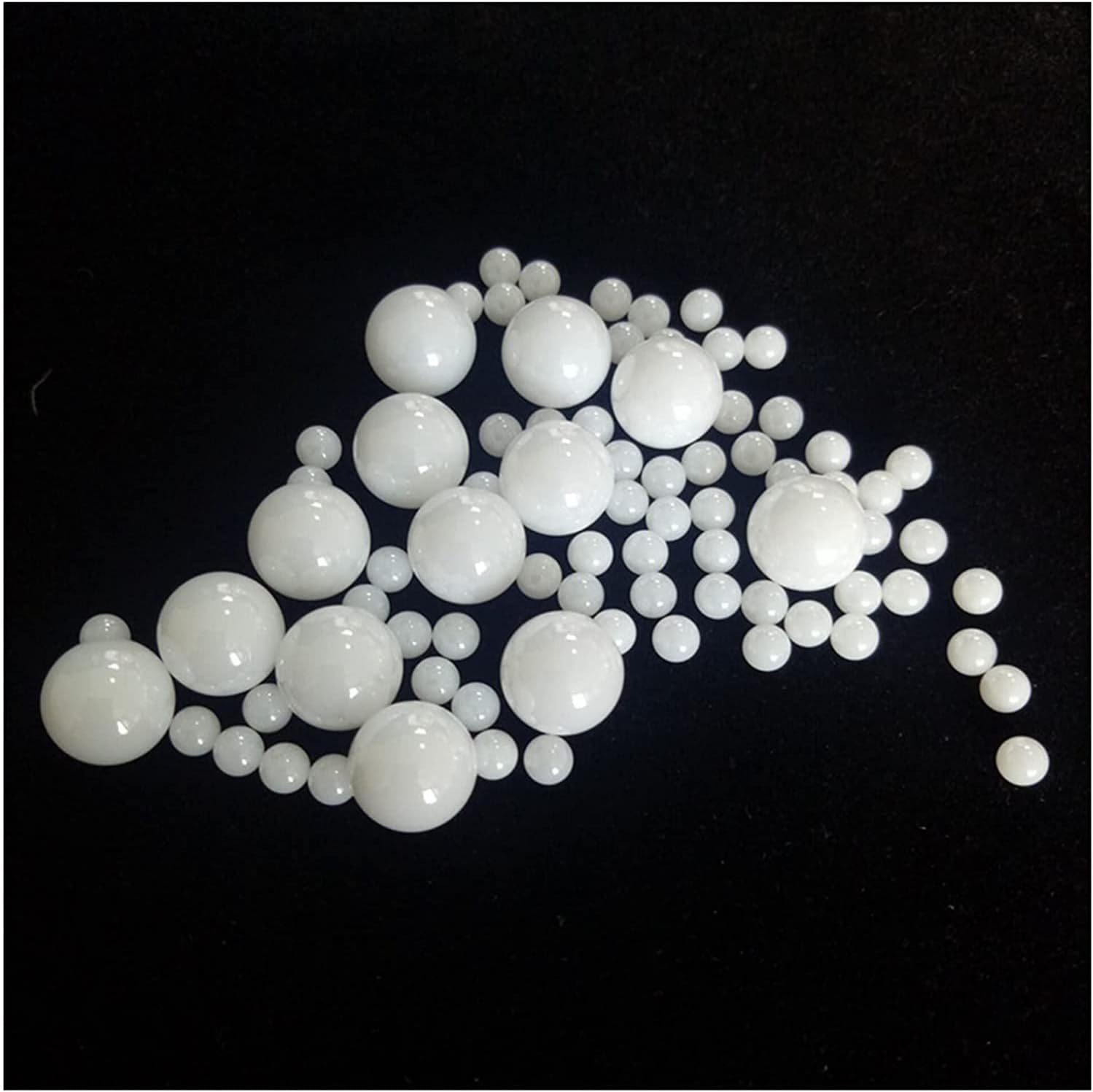Bearings Precision Ball 200pcs Bearing Balls Diameter 1.25mm Zirconia ZrO2 Ceramic G10