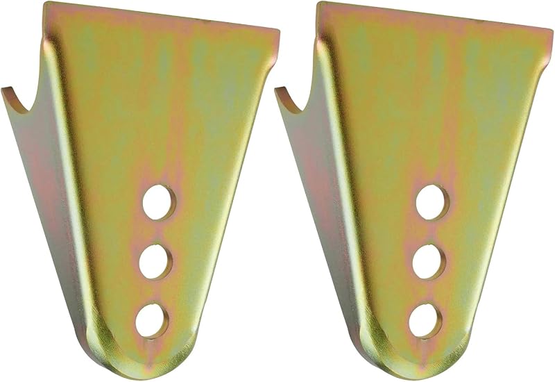 Suporte de aço para amortecedor traseiro Speedway Motors para tubo de eixo de 7,62 cm – Par