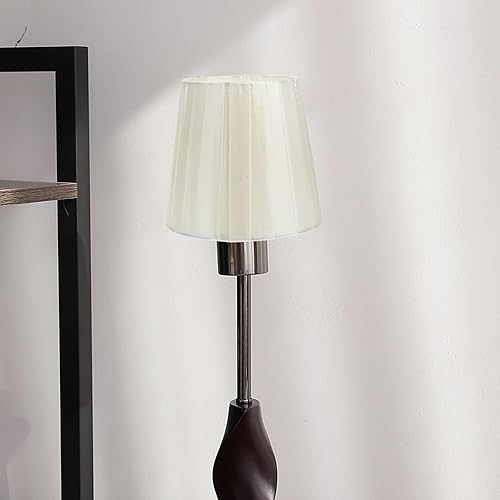 Miniatura 9 de Pantalla con clip para lámpara de mesa, lámpara colgantelámpara de pie, 5.50 x 3.54 x 4.91 pulgadas, pantalla de lámpara amarilla, cubierta de luz