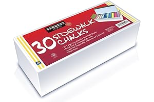 Sargent Art Jumbo Sidewalk Chalk for Kids