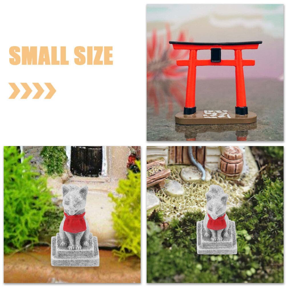 Amazon.com: Yardwe 1set Japanese Miniature Gate Aquarium
