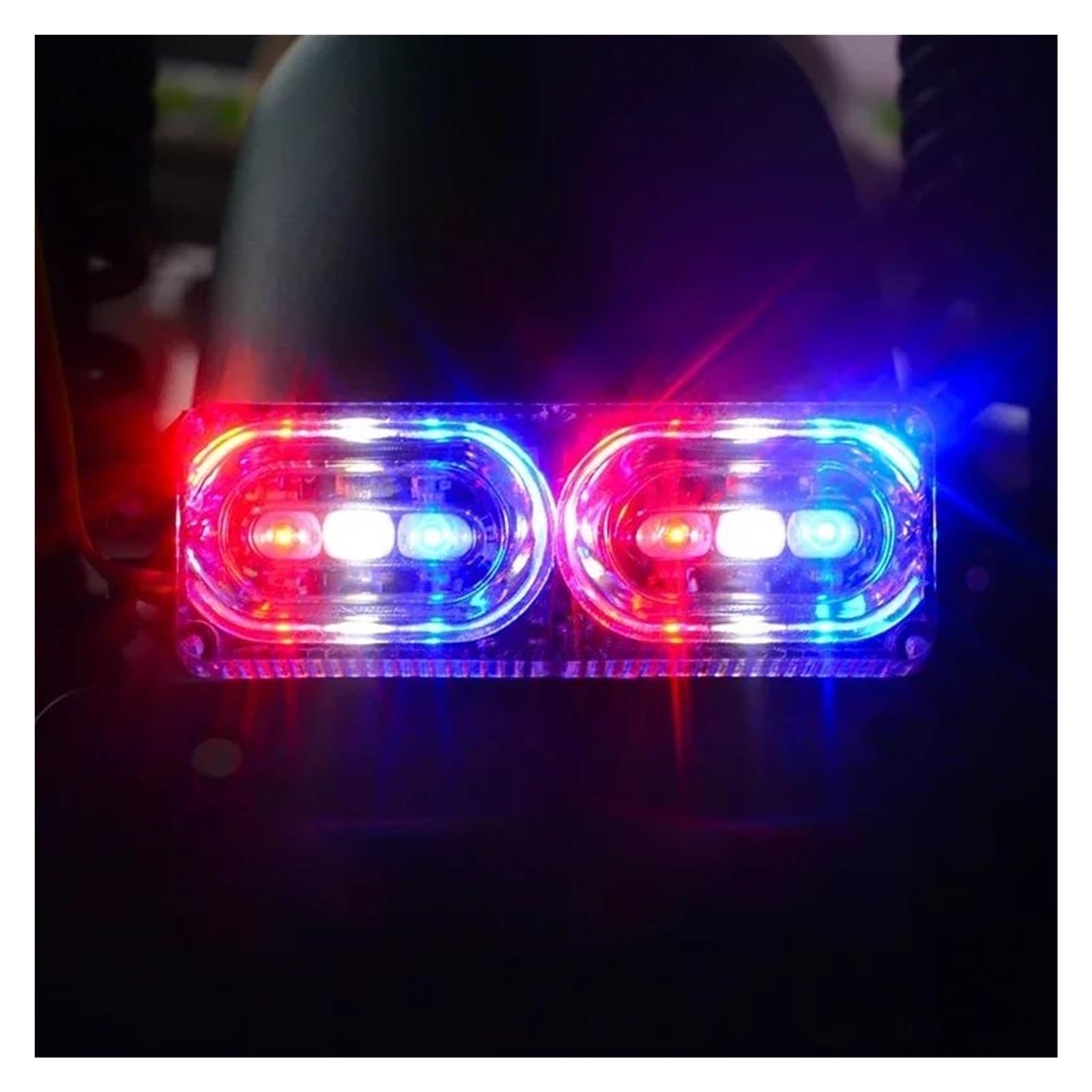 12V 15LED Fanale Posteriore per Moto Luce di stop a LED lampeggiante universale per motocicletta, 9V-80V, luce posteriore impermeabile, luce targa, batteria, indicatore