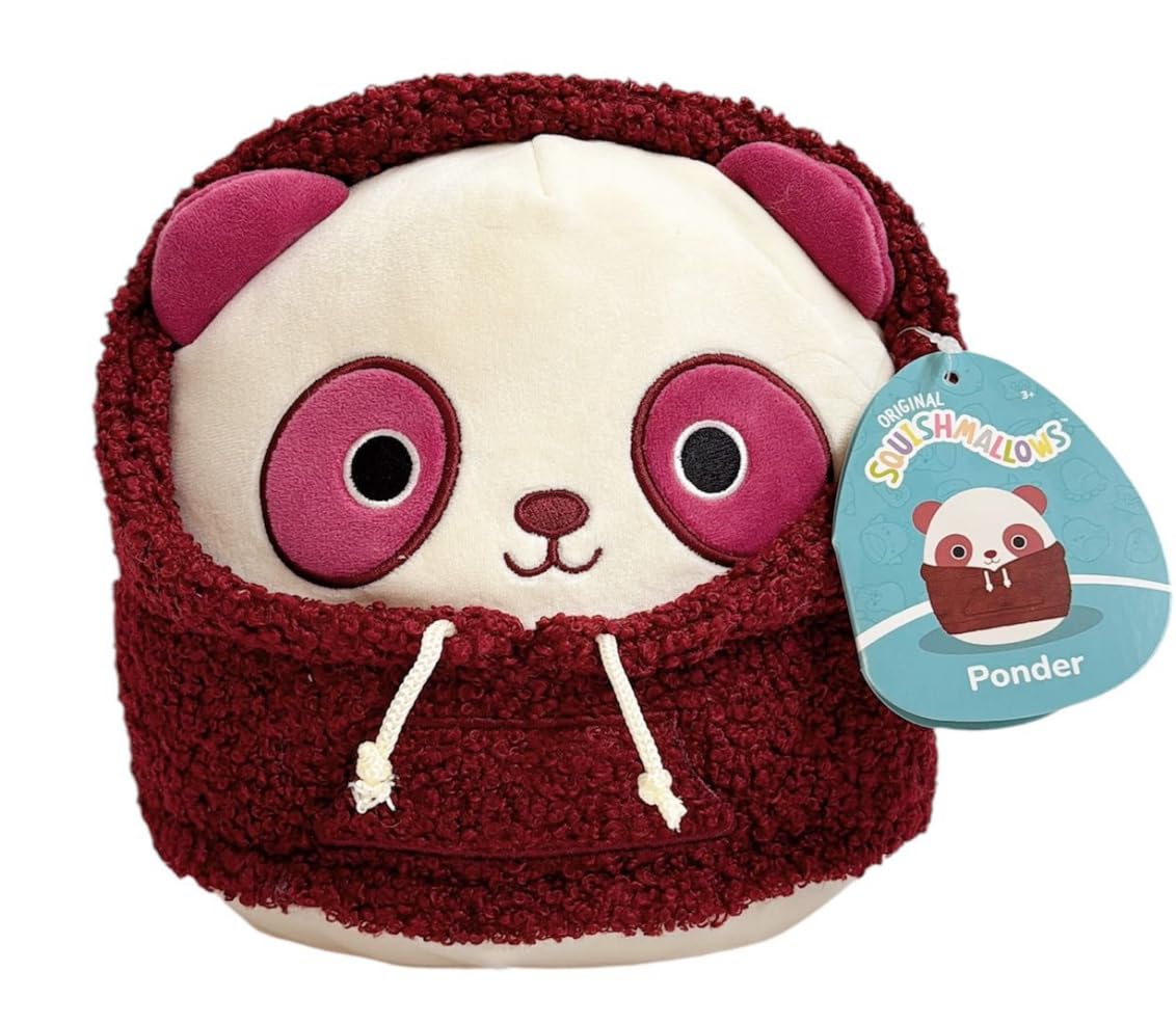Squishmallows Original 8-Inch Christmas 2024 Hoodie Squad Plush- Official Jazwares Stuffed Animal Toy, Add to Your Squad - Image 3