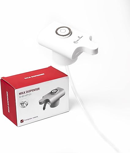 Dispensador automático de bebidas para leche, jugo, bebidas. Compacto, fácil de usar, recargable por USB, ABS duradero, silicona, fácil de limpiar.