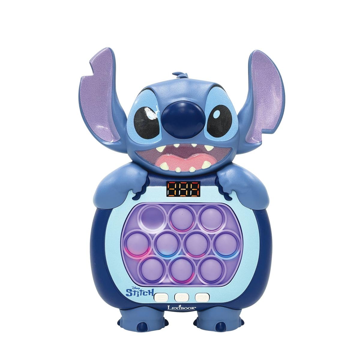 Lexibook Disney Stitch Jeu Fast Push Bleu JG500DLXB