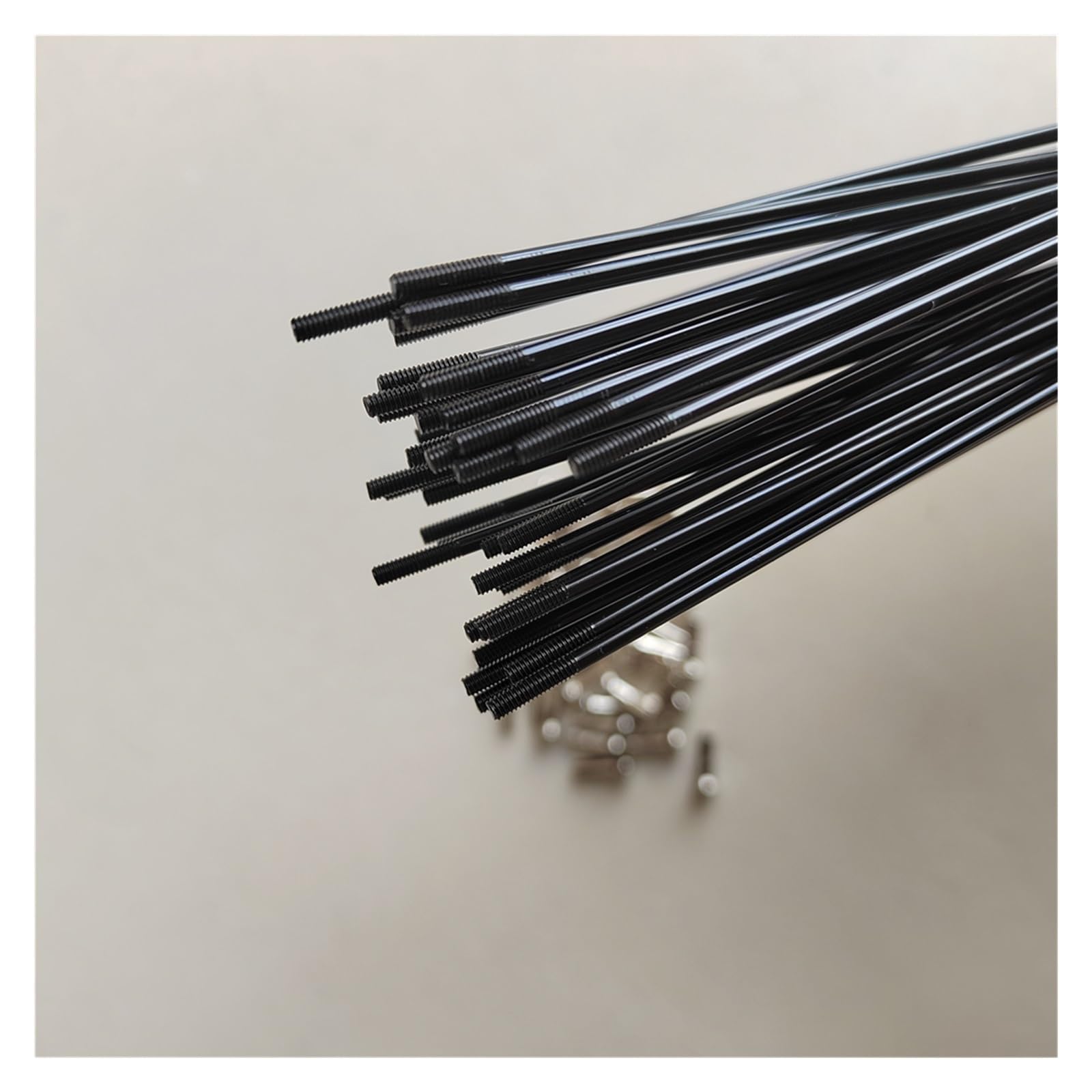 Radios para bicicleta, 38 unidades, 261 mm-300 mm, correa articulada, de cobre, plegable, para bicicleta de montaña (J-265 mm)