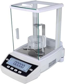 Lab Density Analytical Balance, Liquid Specific Gravity Scale, Resolution 0.1mg/0.0001g, High Precision Gravity Balance, for Laboratory Research School