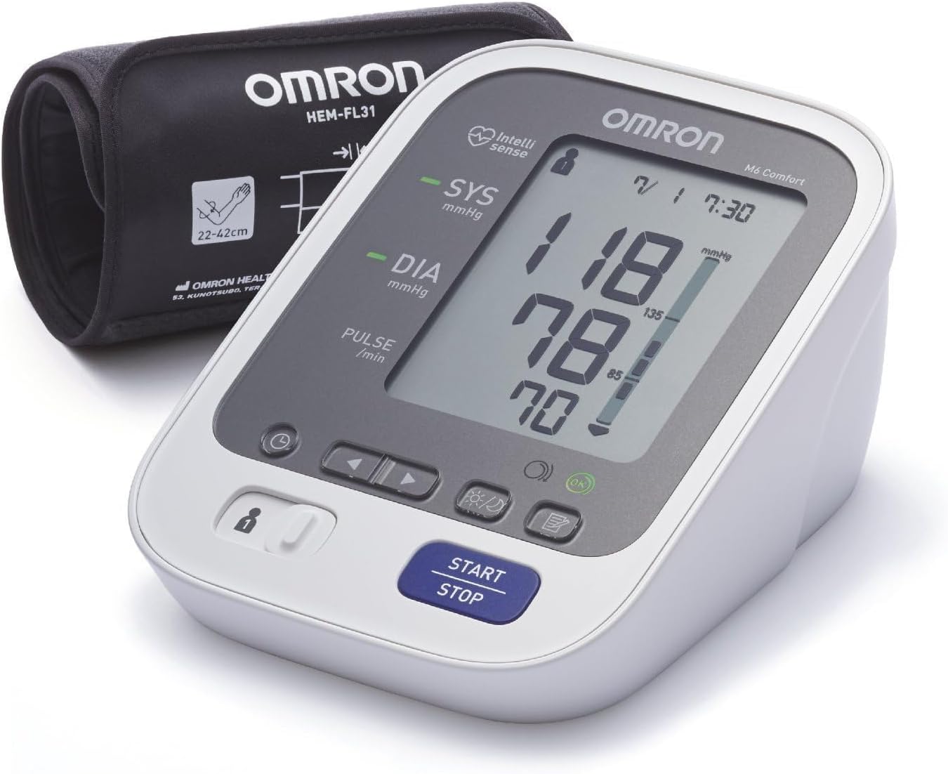 Omron Healthcare M6 Comfort Upper Arm Blood Pressure Monitor