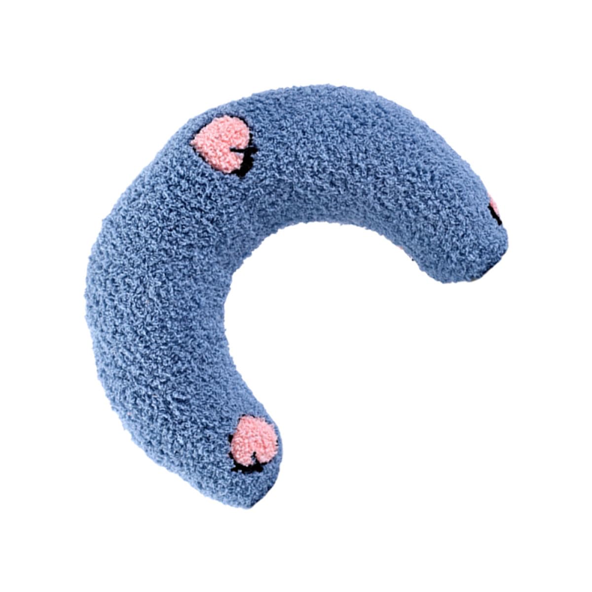 Almohada para dormir para mascotas gato transpirable azul