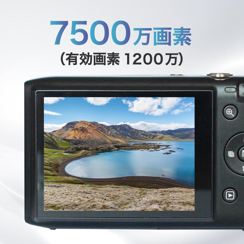 BLUEWIDE スリムカメラ デジカメ　32GB付き Amazon.co.jp: BLUEWIDE Compact Digital Camera, 3x Optical Zoom, 12