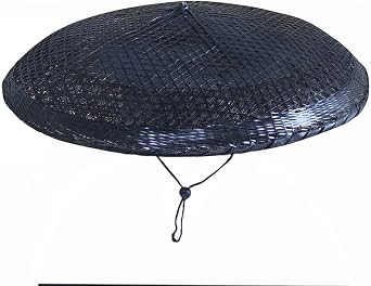 zonzxcv Bamboo Samurai Hat Samurai Cosplay Knight Japanese Hat Dia.18.1 Inches Depth 4 inches