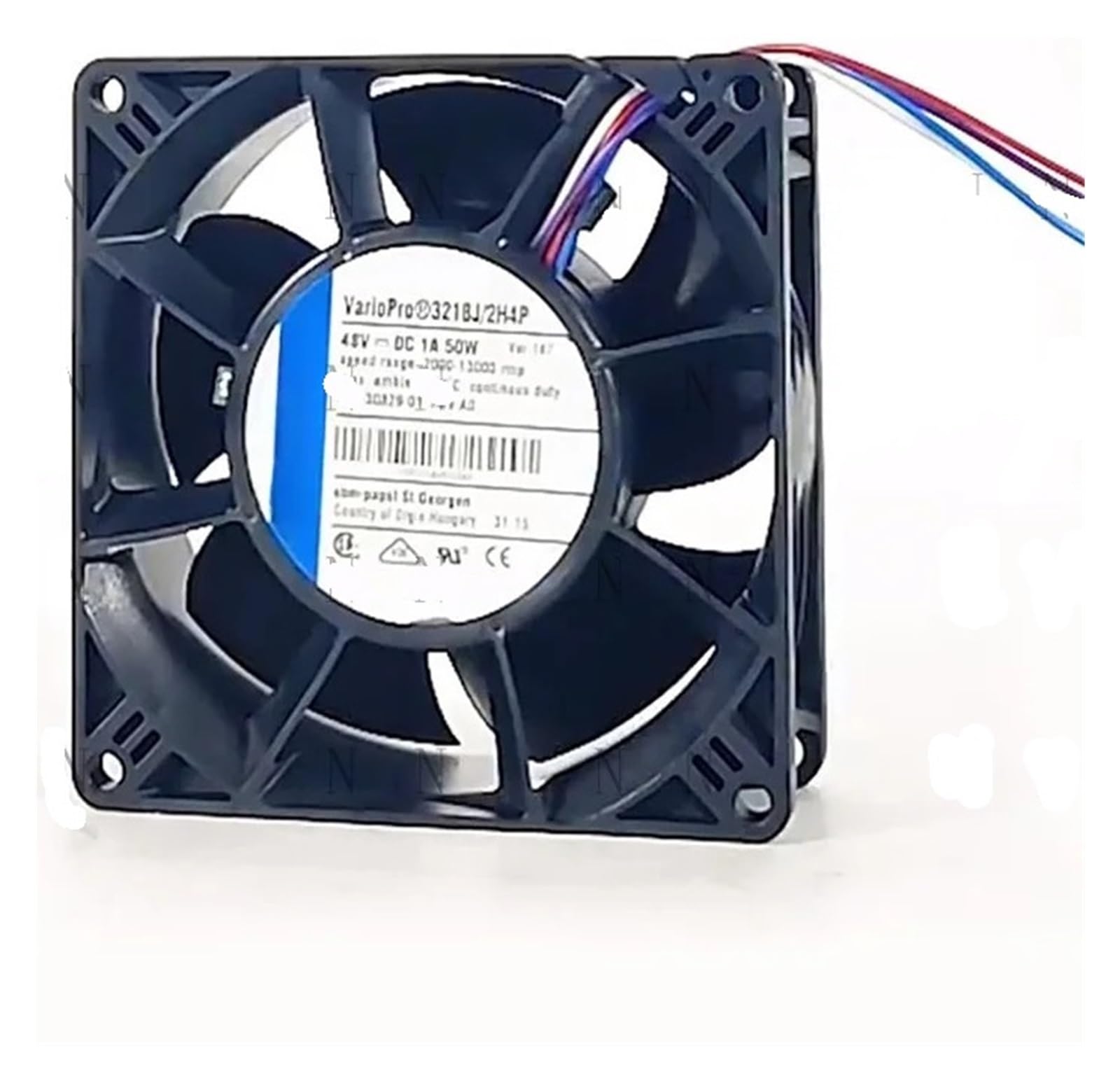 Ventilateur de refroidissement 50W puissant 3218J/2H4P à 4 broches de 48V
