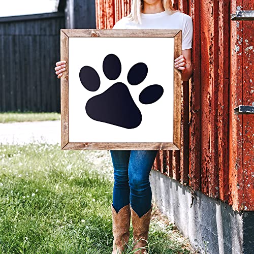 Dog Paw Stencil - Reusable Stencils For Painting - Mylar Stencil For Crafts And Decorations #TOP4