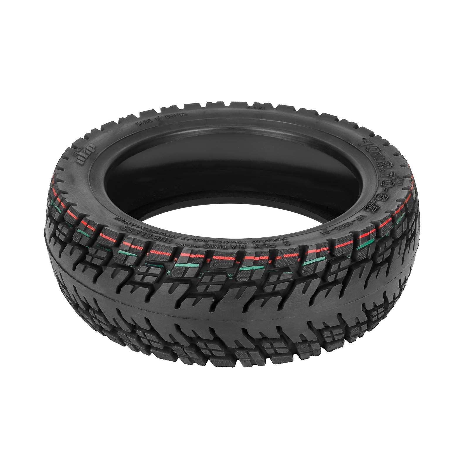 10x2,7-6,5 Off-Road Tubeless Ersatzreifen für Smartgyro Speedway/Rockway/Crossover Speedway 5/Dualtron 3/KuKirin G3/G2 Master(2025) Elektroroller Selbst Reparierbar Ersatzräder (2 Stück)