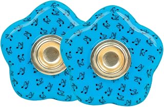 Vaguelly Alfombrilla Antideslizante para Soporte Inferior de Clavija 2 Piezas Color Azul Accesorios Prácticos para Instrumentos de Cuerda
