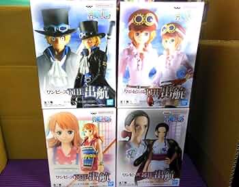 Amazon.co.jp: ワンピース THE 出航 ナミ ニコ・ロビン サボ