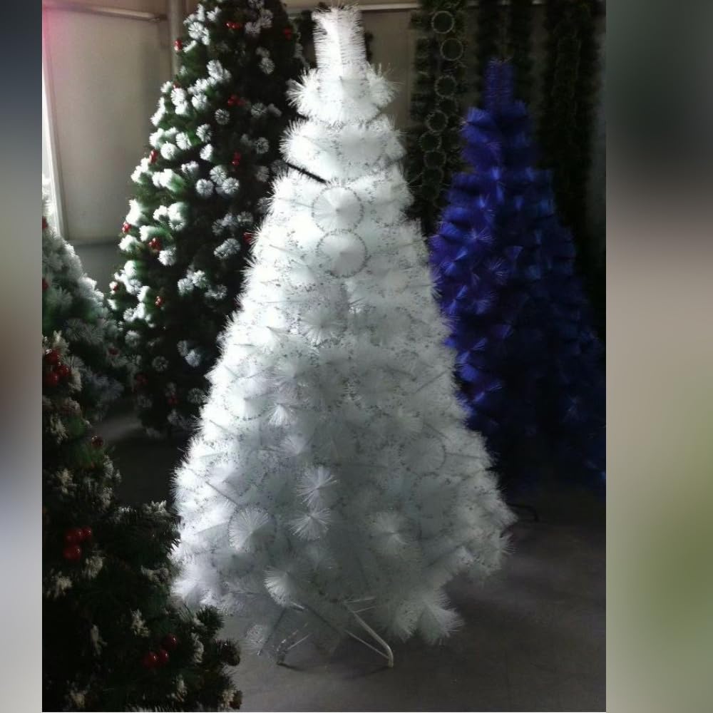 ◆ハーバリウム　186  White Christmas *.:。✿*゜¨ Buy Hamster London Holy White X-mas Tree, 5 ft Online at Low