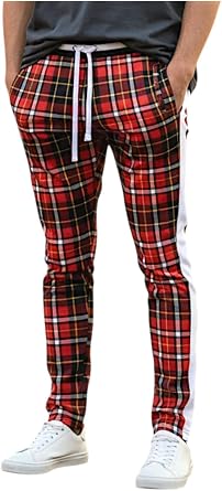 SCREENSHOT Mens Soft Slim Fit Stretch Track Pants