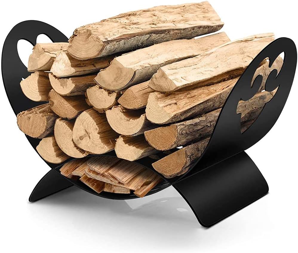 Amagabeli Fireplace Log Holder