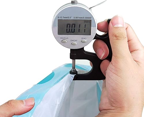 Miniatura 4 de Bolsa de basura pequeña con cordón de 4 galones, bolsas de basura para baño, dormitorio, hogar, oficina, botes de basura - 100 unidades2 rollos)