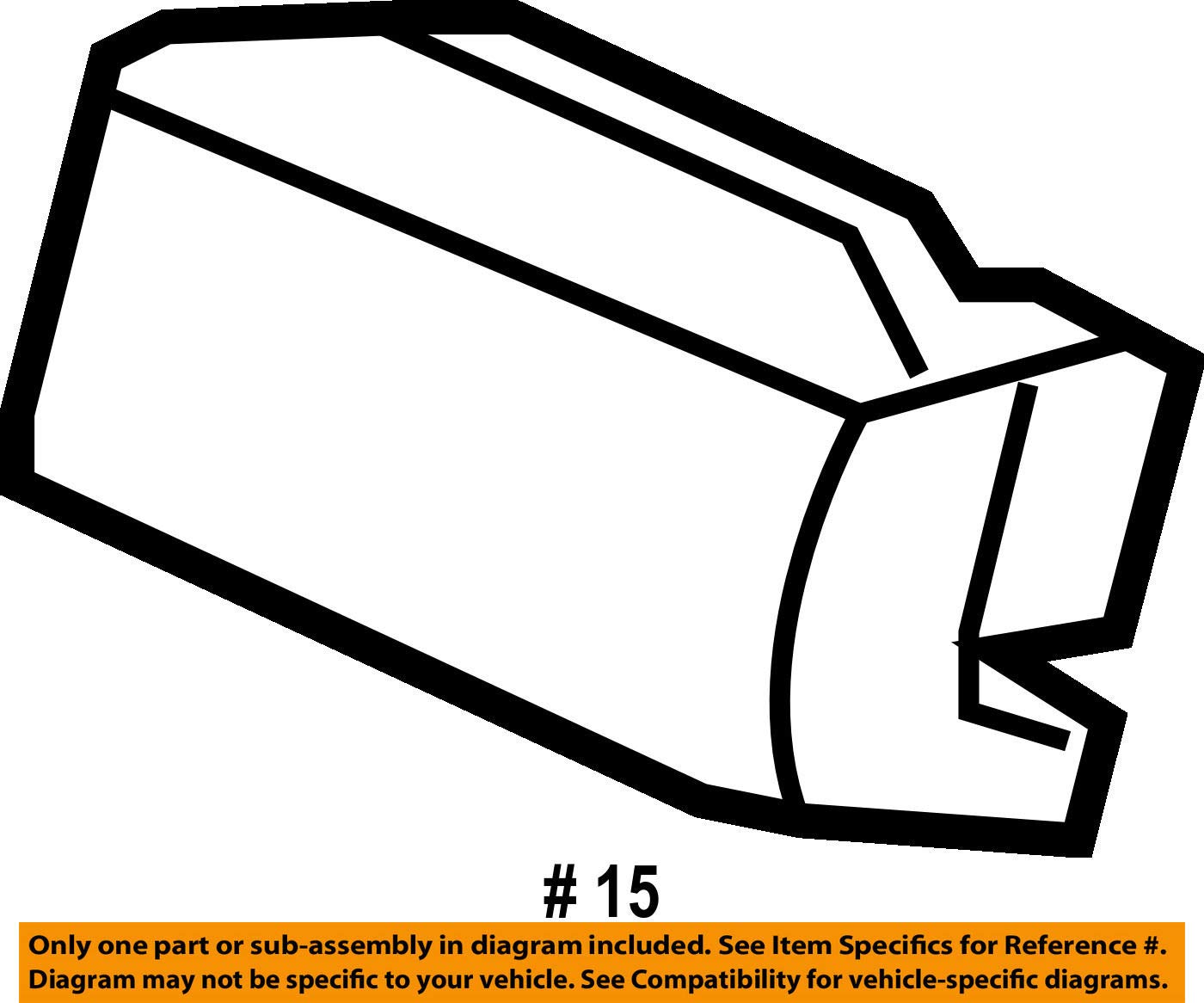 Genuine Honda 82171-SXT-A01ZB Center Trim (Lower) Cover