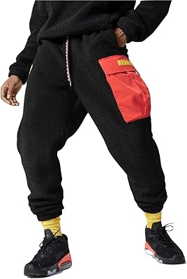 Jordan Nike AIR Menâ€™S Mountainside Statement Fleece Pants Black