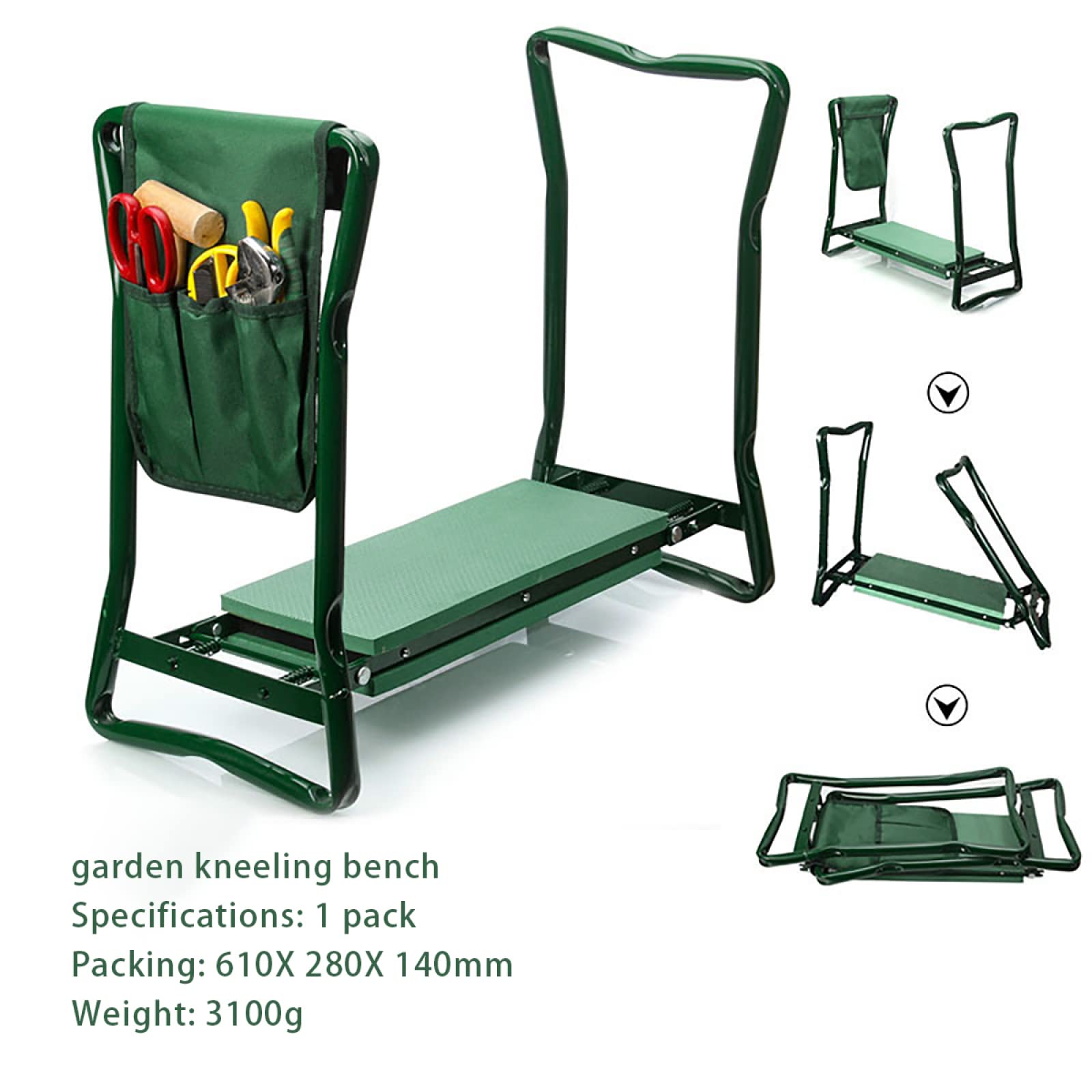 Rodillera y Asiento de jardín Resistentes, Almohadillas for Trabajar Rodillas, for arrodillarse Sentarse, for prevenir el Dolor Espalda