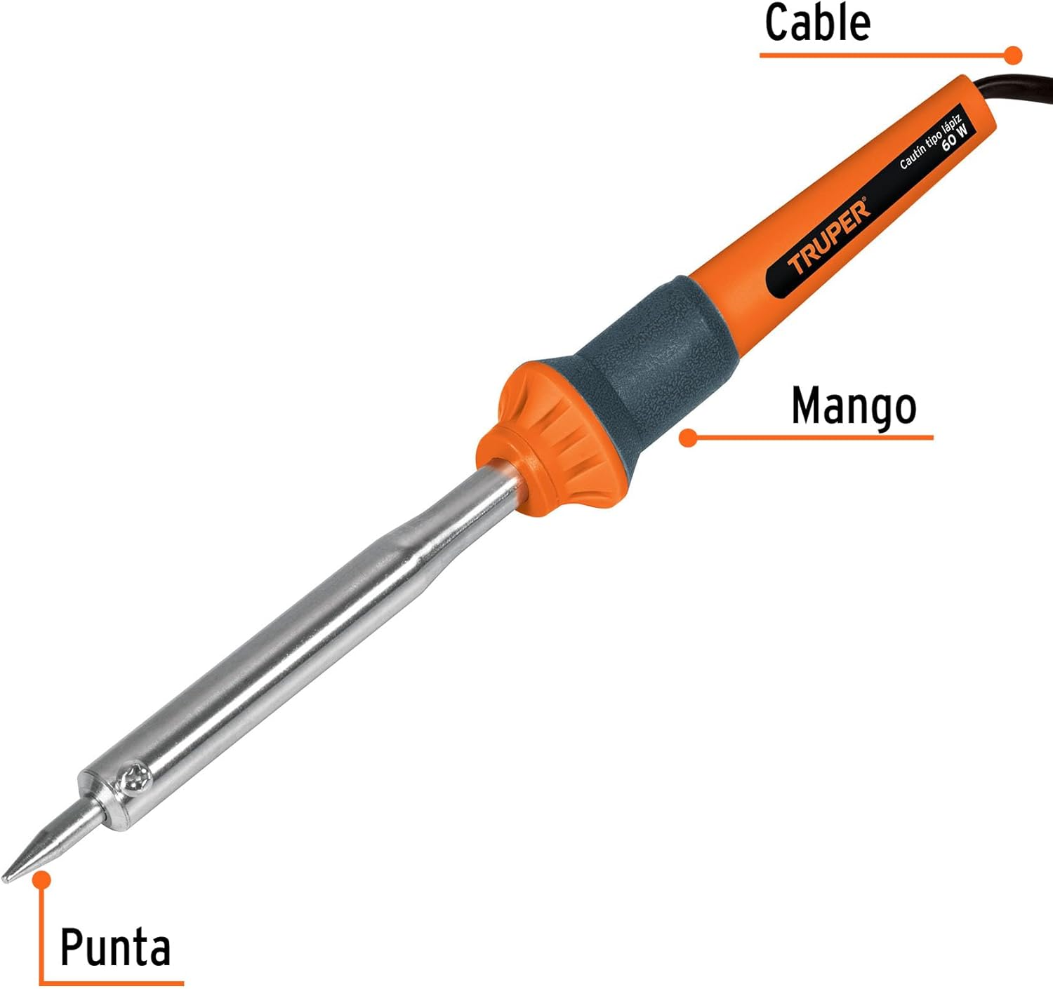 Truper Soldering Iron 60watt Model #CAU-60