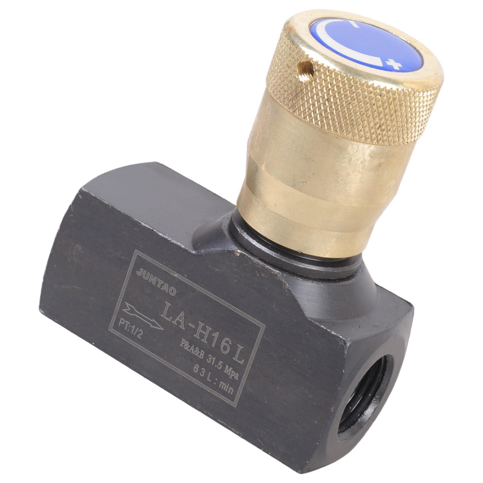 Aiguille hydraulique 1/2" et 3/8" avec port de contrôle réglable