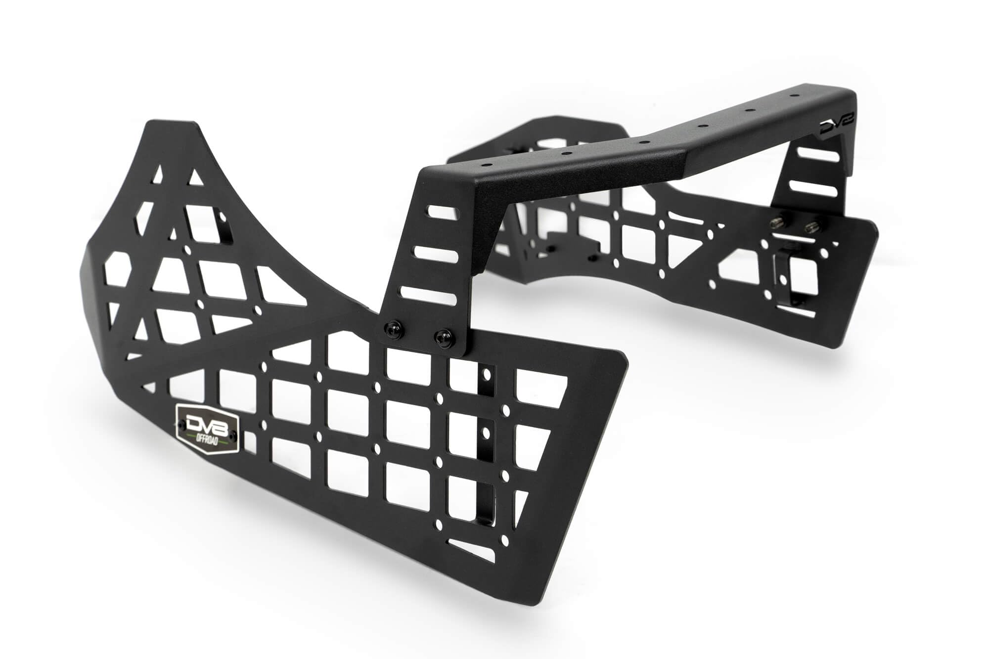 DV8 Offroad Center Console Molle Panels & Digital Device Bridge for The 2003-2009 Lexus GX 470 | Mount for Cell Phone, GPS, Radio, & Other Accessories | Easy Access to All OEM Switches & Buttons