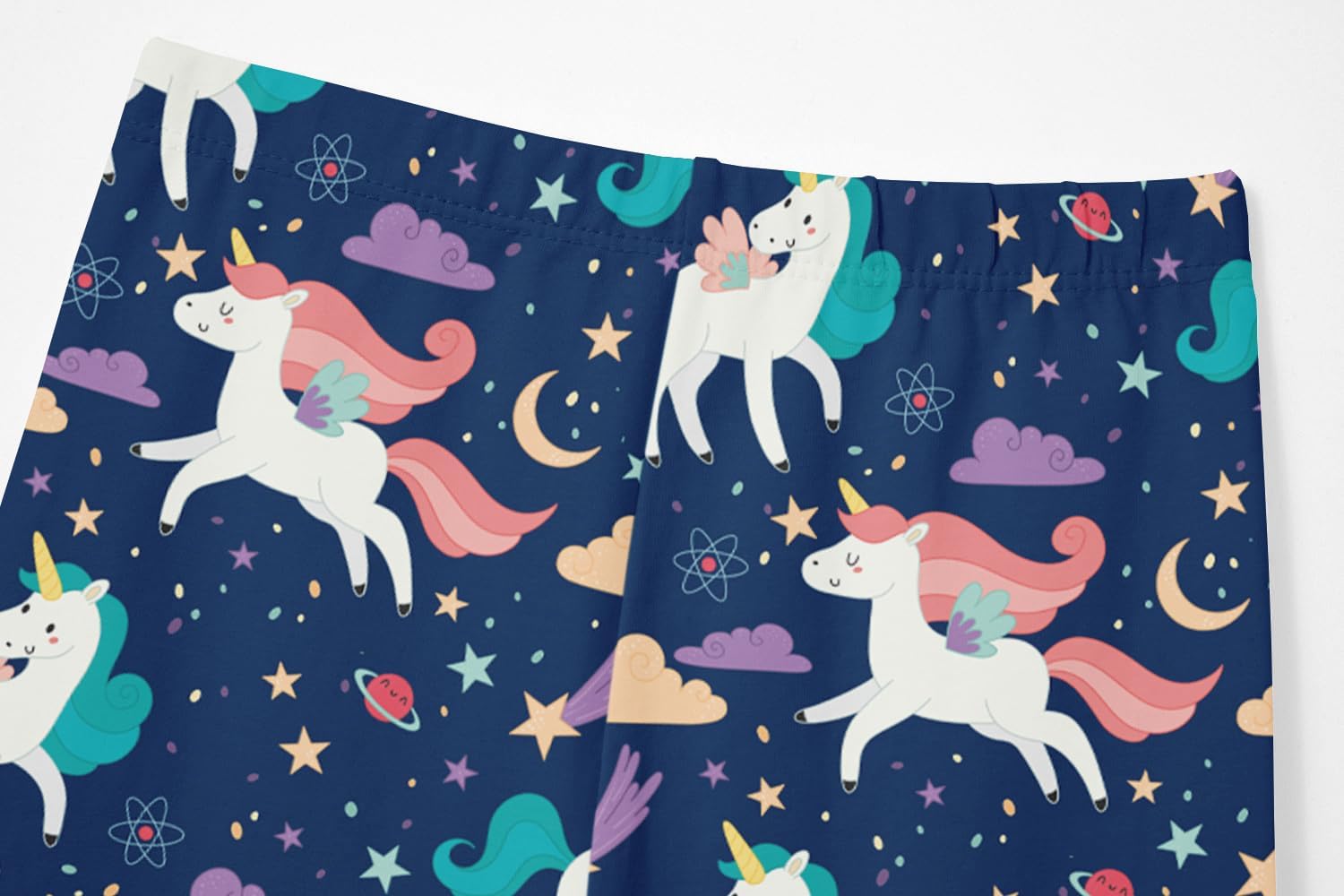 Girls' 3-Pack Printed Leggings Toddlers Active Stretch Leggings Little Kids Yoga Pants 3-10 Years - Image 5