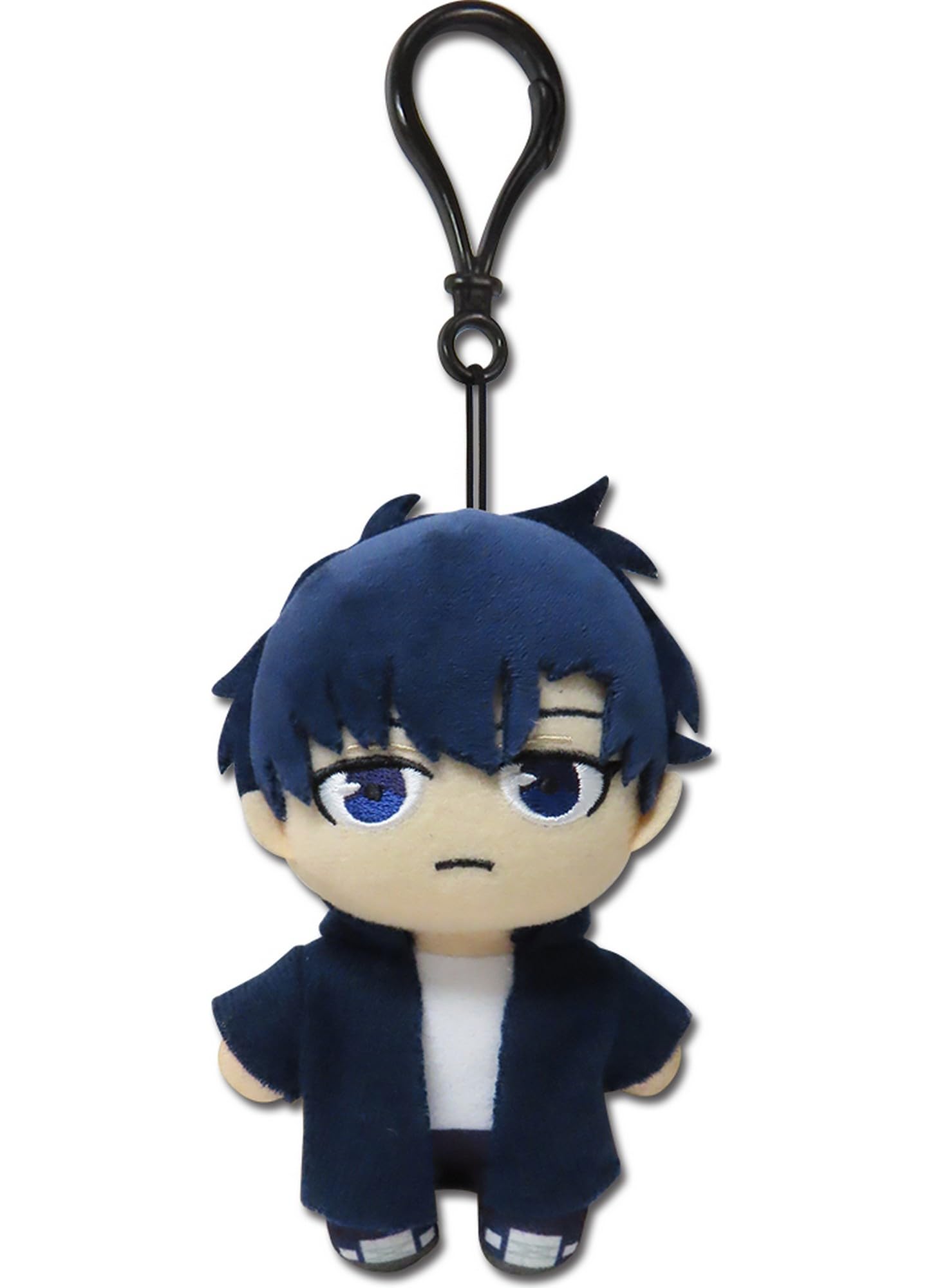 Great Eastern Entertainment Solo Leveling - Sung Jinwoo (Shadow Monarch) Mini Plush w/Spring Hook 4.5" H
